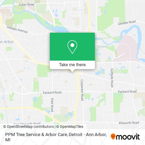 Mapa de PPM Tree Service & Arbor Care