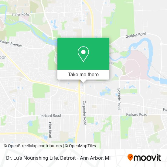 Mapa de Dr. Lu's Nourishing Life