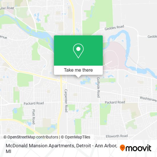 Mapa de McDonald Mansion Apartments