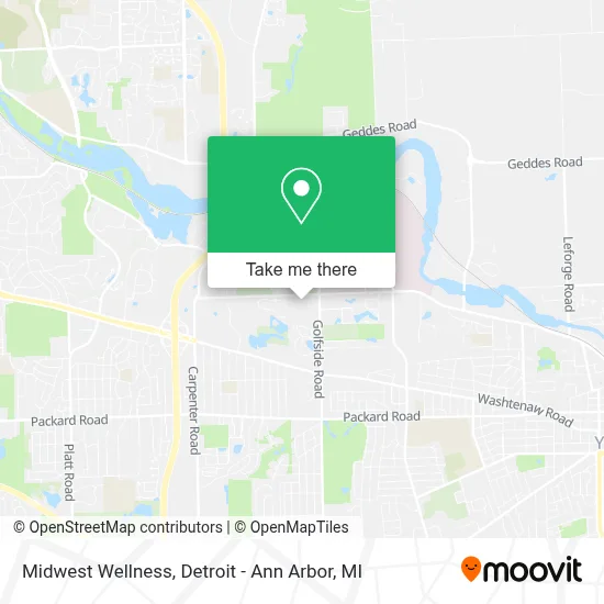 Midwest Wellness map
