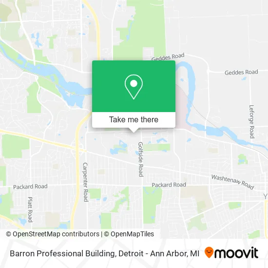 Barron Professional Building map