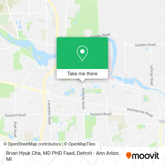 Brian Hyuk Cha, MD PHD Faad map