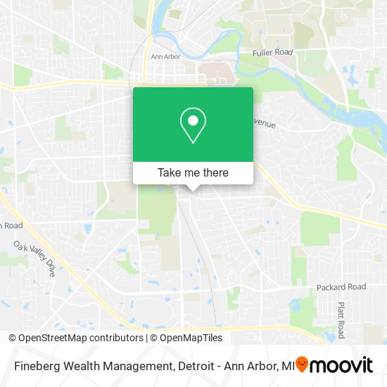 Fineberg Wealth Management map