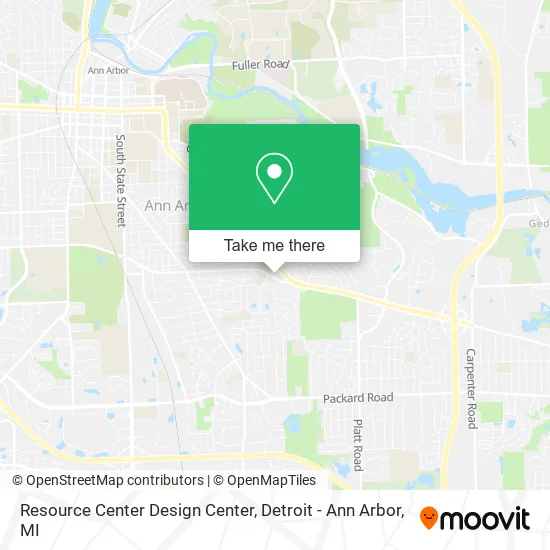 Resource Center Design Center map