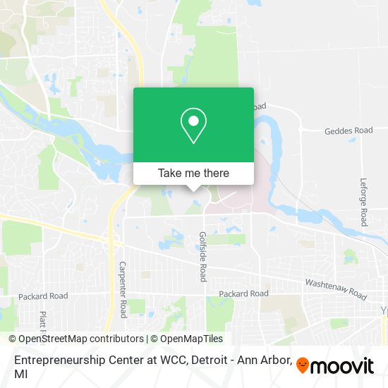 Entrepreneurship Center at WCC map
