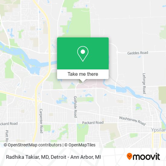 Mapa de Radhika Takiar, MD