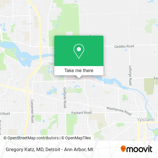 Gregory Katz, MD map