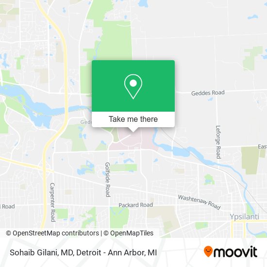 Mapa de Sohaib Gilani, MD