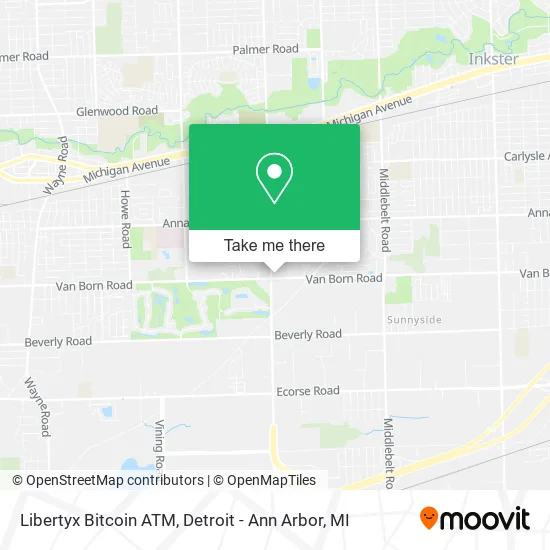 Libertyx Bitcoin ATM map