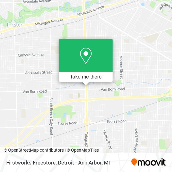 Firstworks Freestore map