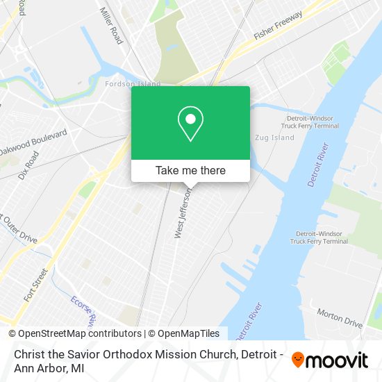 Mapa de Christ the Savior Orthodox Mission Church