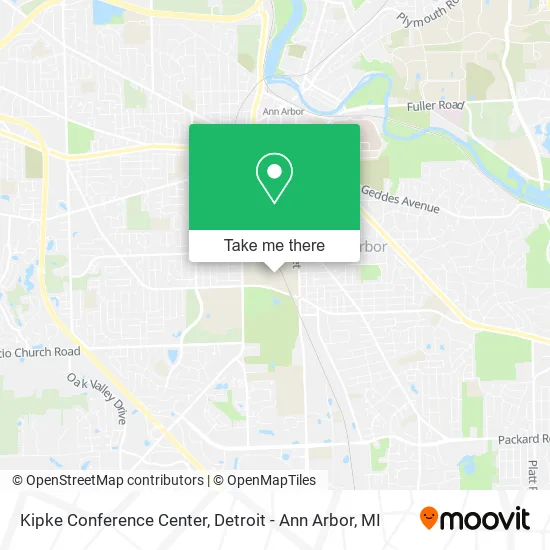 Kipke Conference Center map
