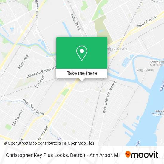 Mapa de Christopher Key Plus Locks