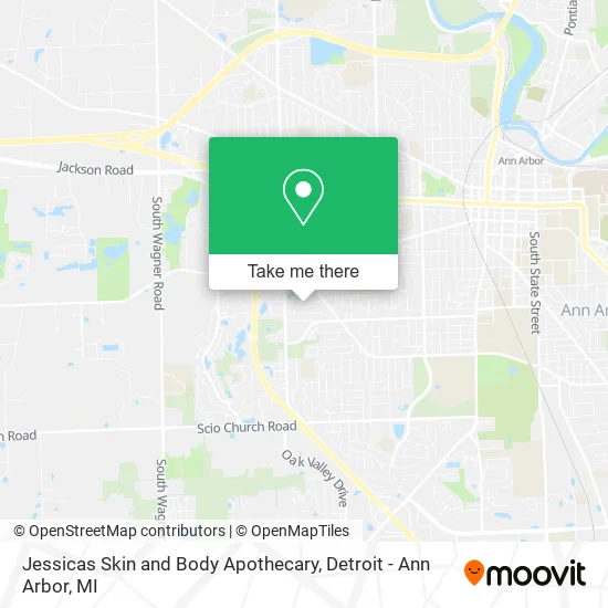 Jessicas Skin and Body Apothecary map
