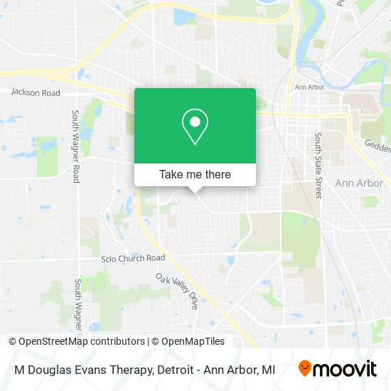 M Douglas Evans Therapy map