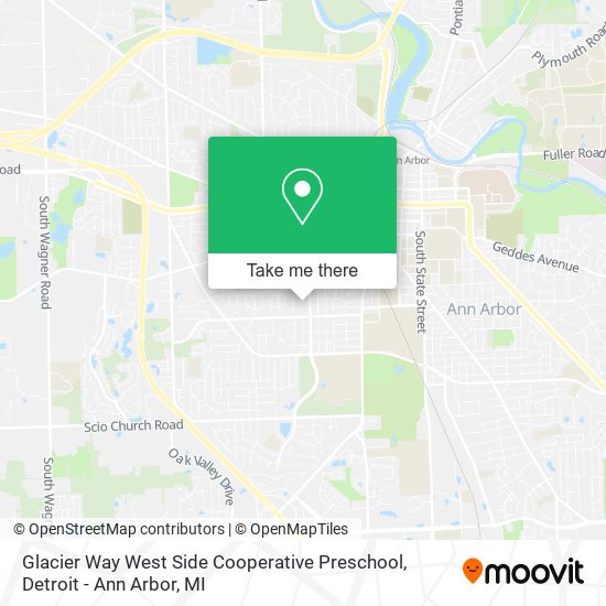 Glacier Way West Side Cooperative Preschool map