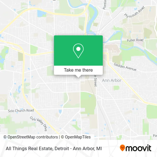 All Things Real Estate map