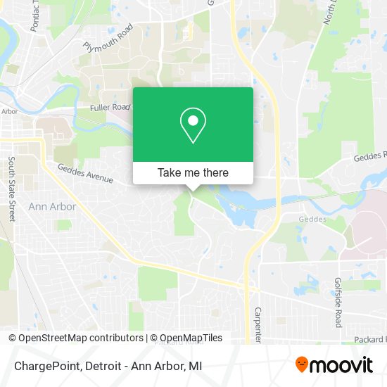 ChargePoint map