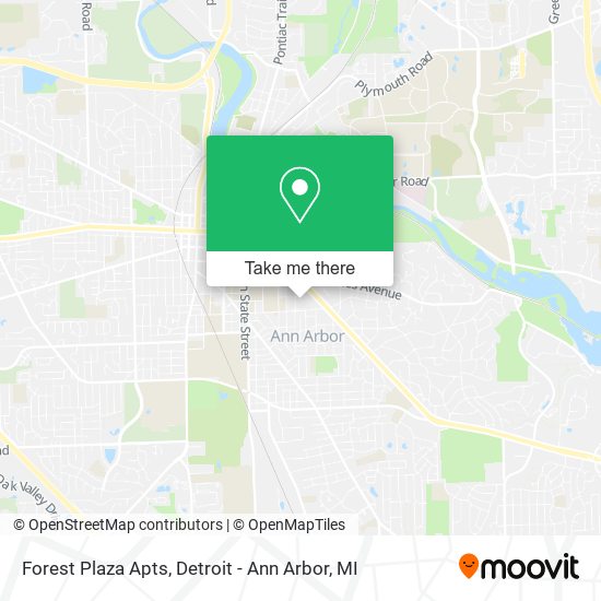 Mapa de Forest Plaza Apts
