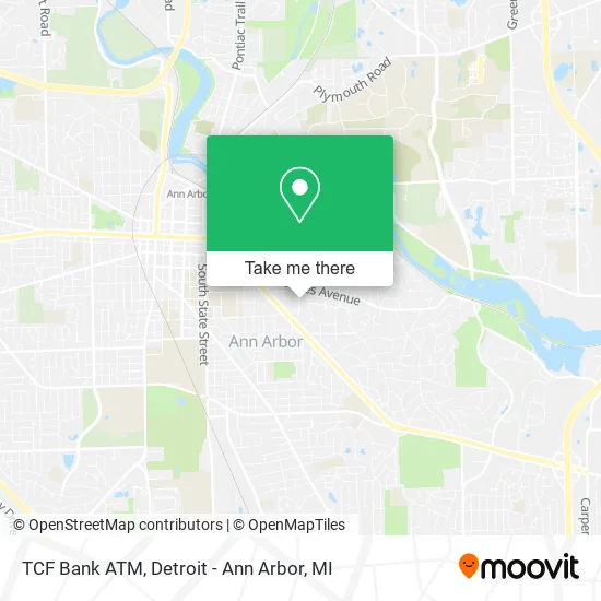 TCF Bank ATM map