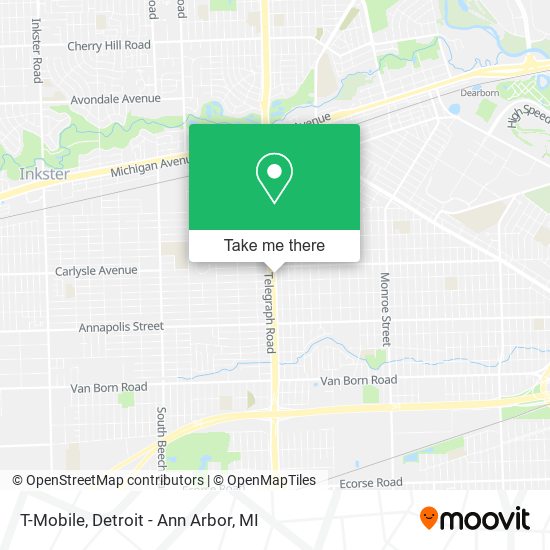 T-Mobile map