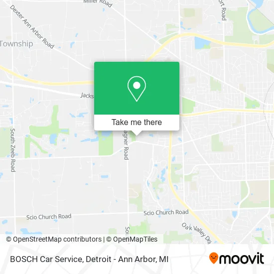 BOSCH Car Service map