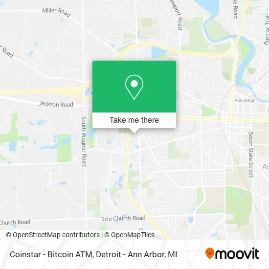Coinstar - Bitcoin ATM map