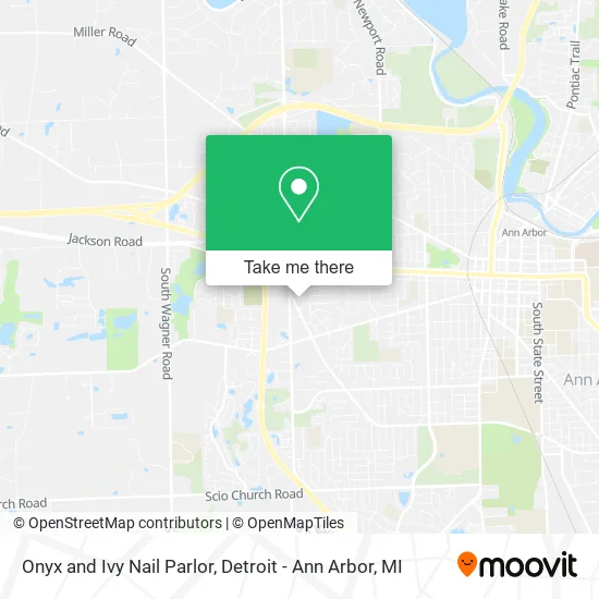 Onyx and Ivy Nail Parlor map