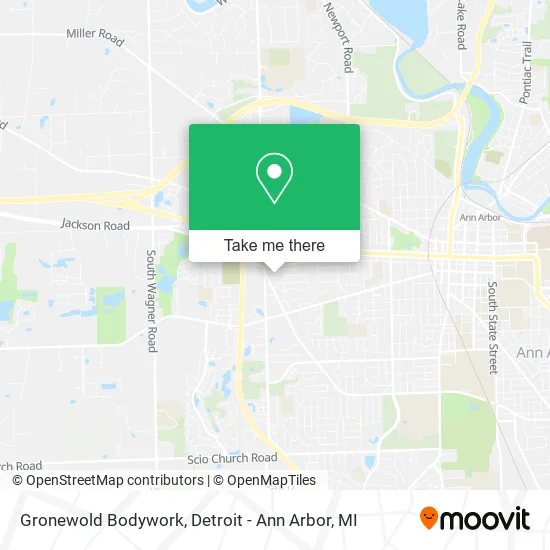 Gronewold Bodywork map