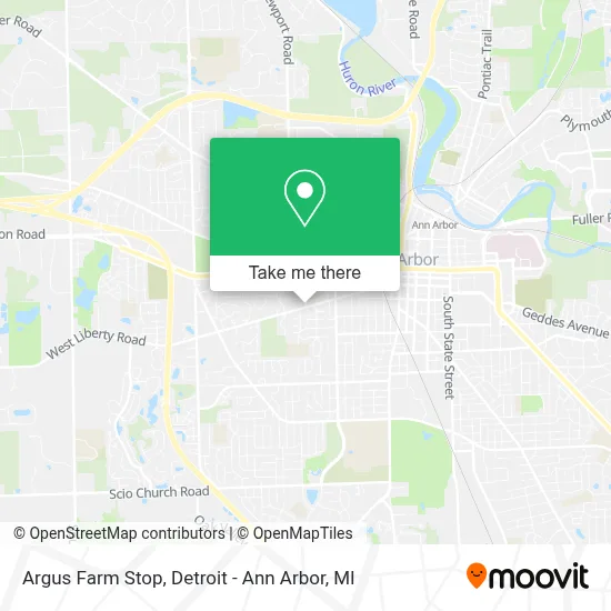 Argus Farm Stop map