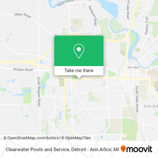 Mapa de Clearwater Pools and Service