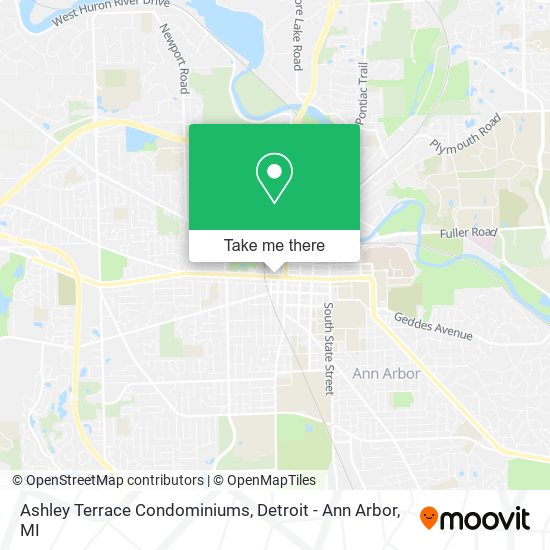 Ashley Terrace Condominiums map