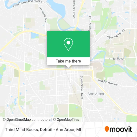 Third Mind Books map