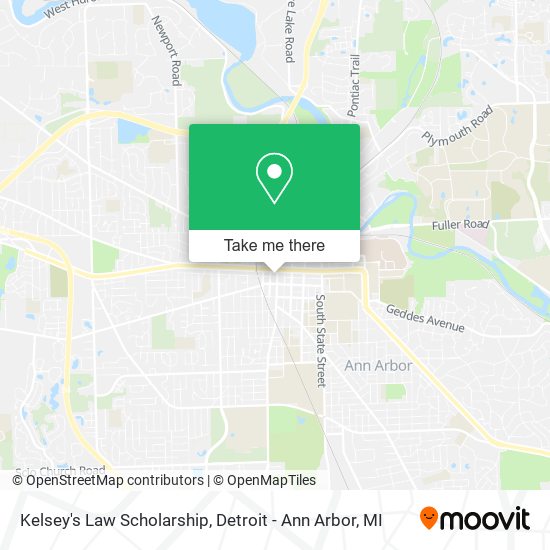 Kelsey's Law Scholarship map