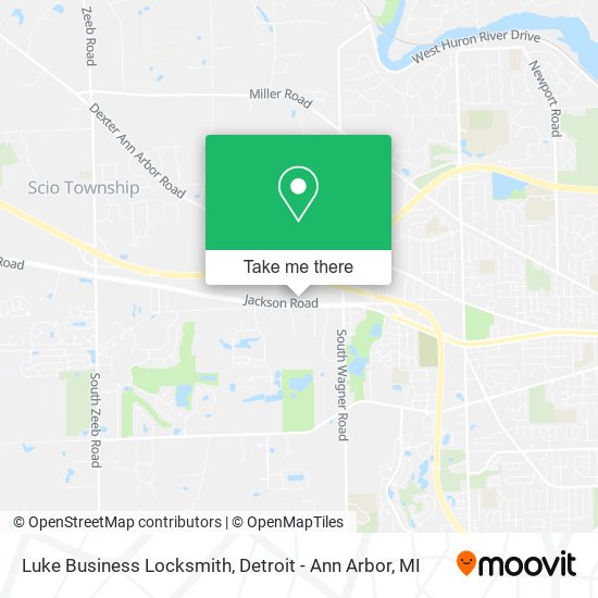 Luke Business Locksmith map
