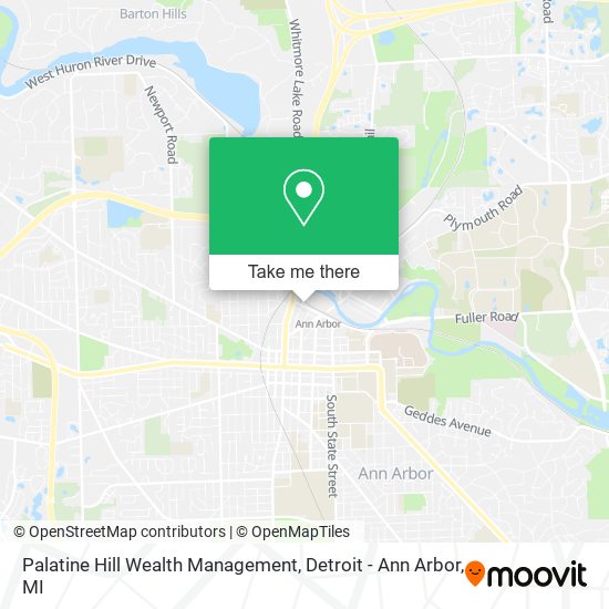 Palatine Hill Wealth Management map