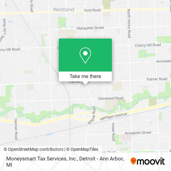 Moneysmart Tax Services, Inc. map