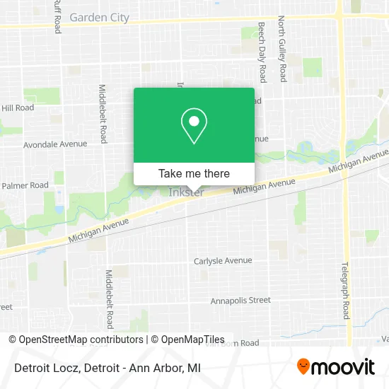 Detroit Locz map