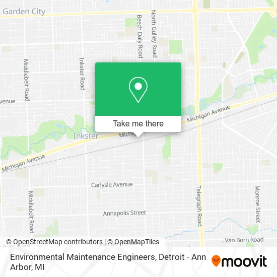 Environmental Maintenance Engineers map
