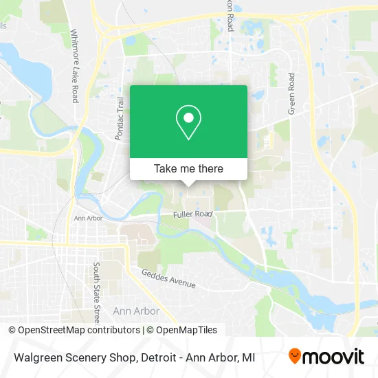 Mapa de Walgreen Scenery Shop