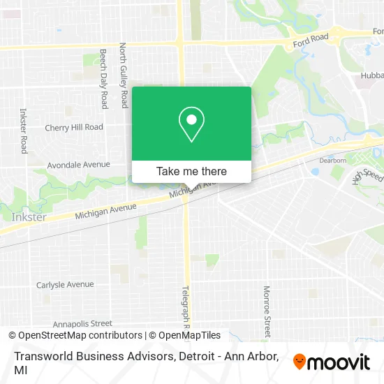 Mapa de Transworld Business Advisors