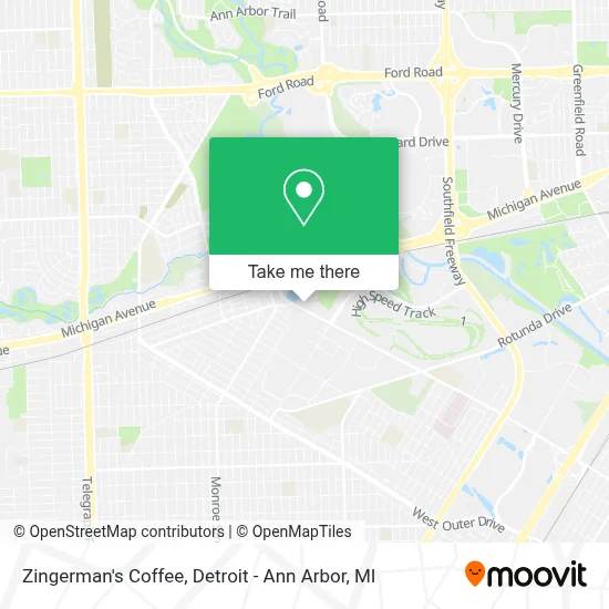 Zingerman's Coffee map