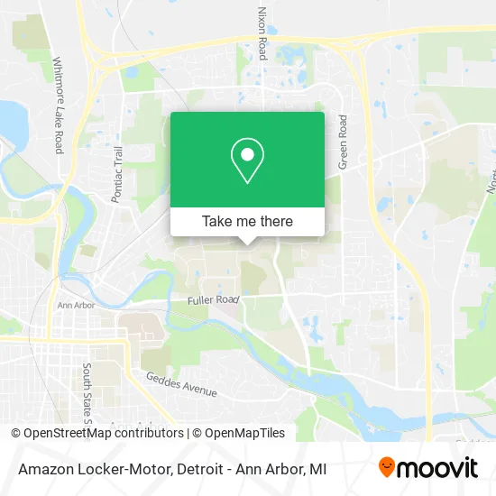 Amazon Locker-Motor map