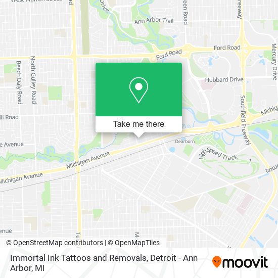 Mapa de Immortal Ink Tattoos and Removals