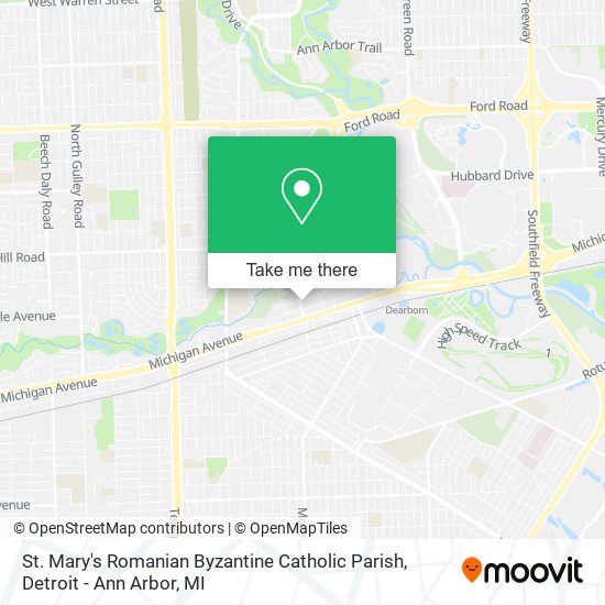 Mapa de St. Mary's Romanian Byzantine Catholic Parish