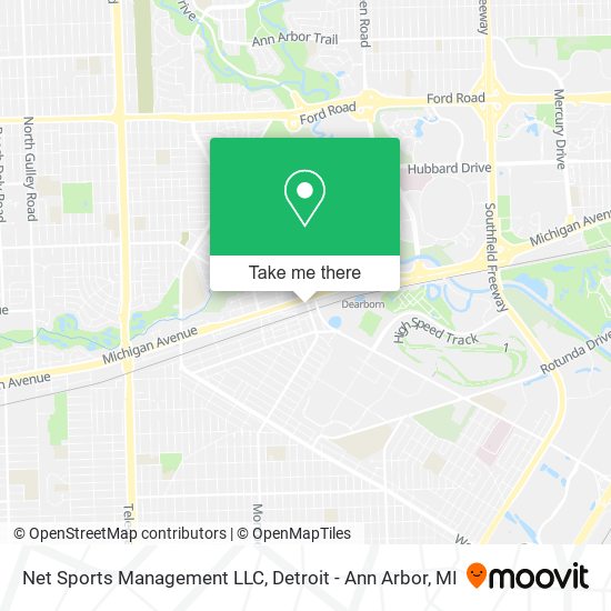 Net Sports Management LLC map