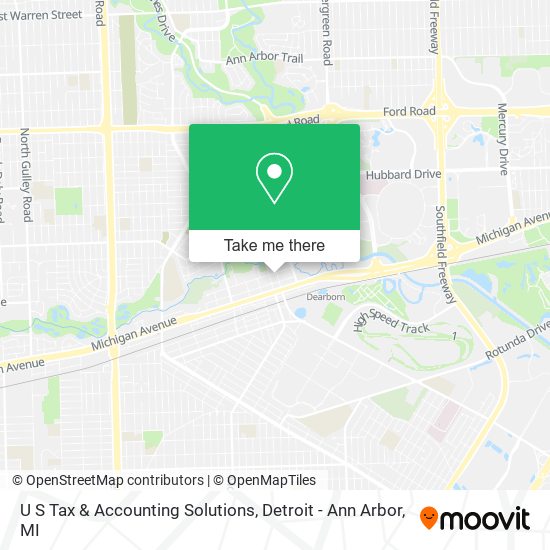 U S Tax & Accounting Solutions map