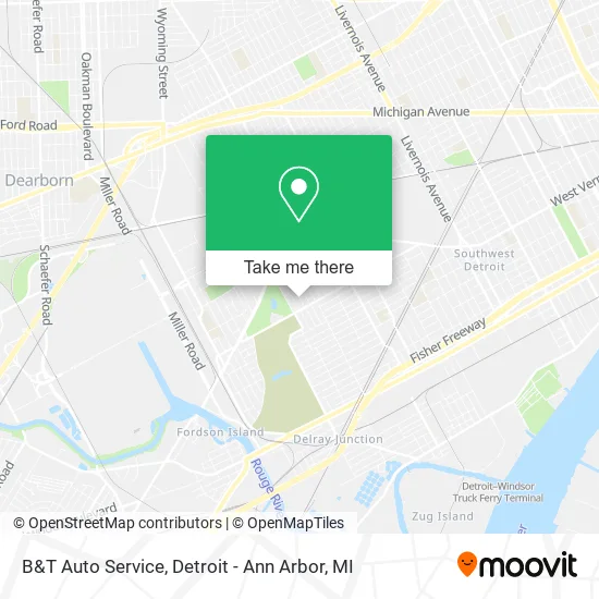 B&T Auto Service map