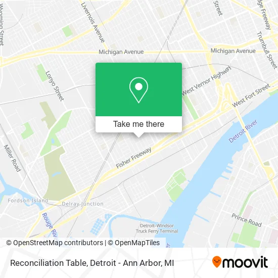 Reconciliation Table map