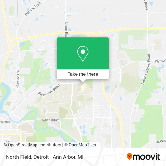 North Field map
